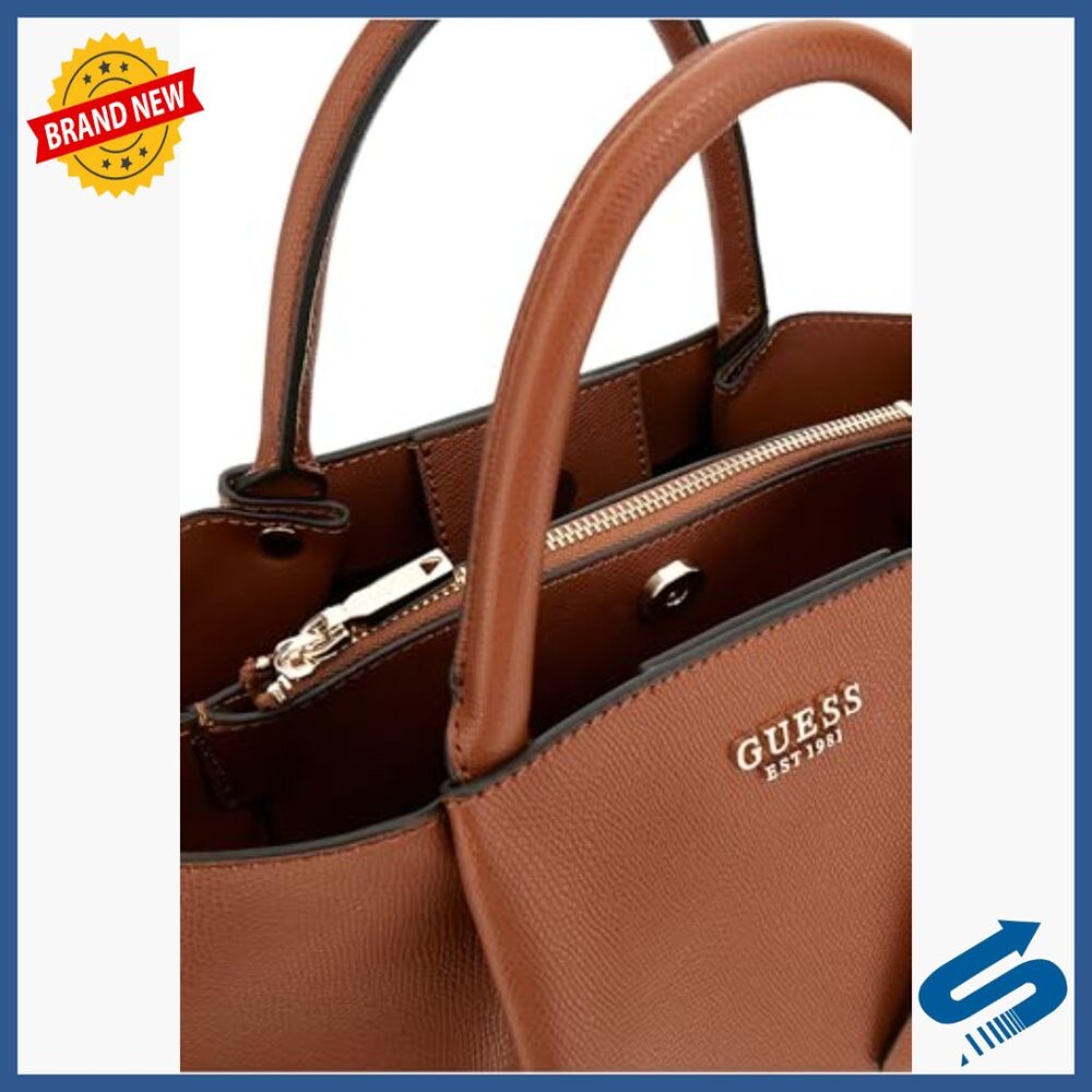 Rectangular Satchel With Detachable Crossbody Str… - image 2